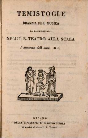 Temistocle : Dramma per musica