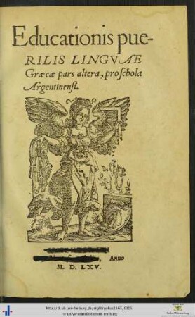 Educationis pueRILIS LINGVAE Graecae pars altera, pro schola Argentinensi.