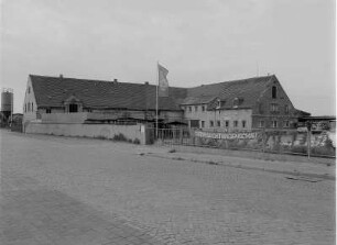 Dresden-Friedrichstadt, Lübecker Straße 18/20. Ehemaliges Stadtgut. Wirtschaftsgebäude (um 1850)