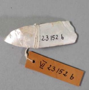 Fragment eines Angelhaken