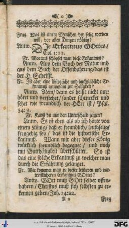 Tugenden und Pflichten gegen Gott.