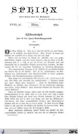 Heft 3 März 1894