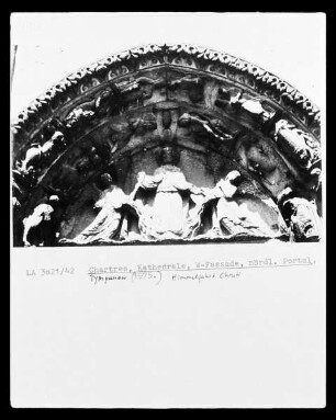 Königsportal — Nordwestportal — Himmelfahrt Christi