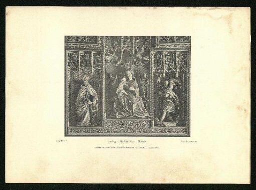 Bopfingen, Herleins Altar. Schrein. Ansicht.