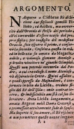 L' Olimpiade : drama per musica