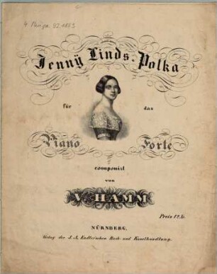 Jennÿ-Linds-Polka : für das Piano Forte
