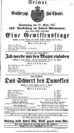 Das Schwert des Damokles