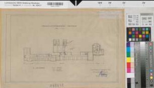 Arnsberg, Bezirksregierung, Hauptgebäude, Seibertzstr. 1, 2. Obergeschoss, Grundriss