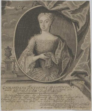 Bildnis der Christiana Theodora Boettnerin
