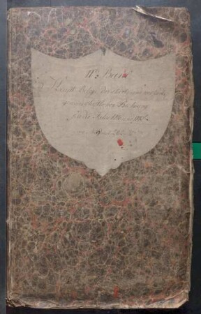 IX A 1 - Alte Stadtrechnungen (1816 - 1817)