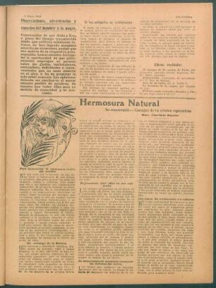 Hermosura natural : Su conservación - Consejos de la célebre especialista