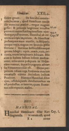 XXIII. Hannibal.
