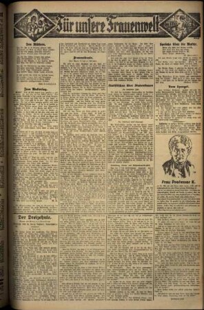 Zweite Ausgabe vom Freitag, den 09. Mai 1930.
