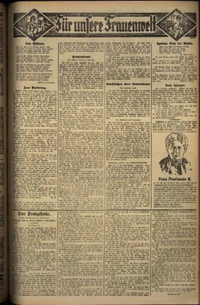 Zweite Ausgabe vom Freitag, den 09. Mai 1930.