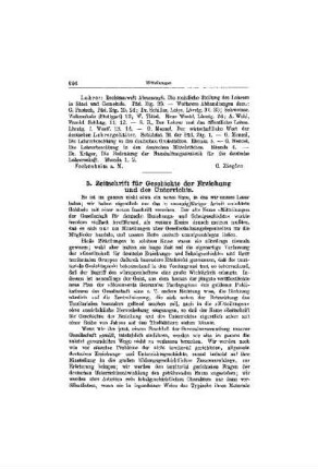 Zeitschrift für Geschichte der Erziehung und des Unterrichts