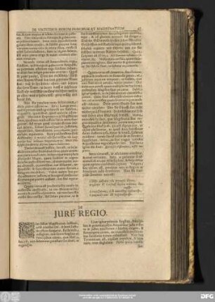 De Iure Regio.