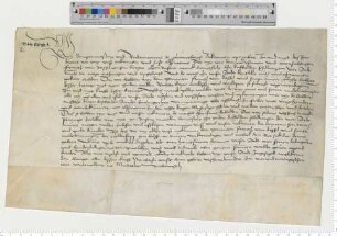 Ratsrentebrief für den Bürger Frantz van Dassel, 50 Mark für 1000 Mark (4 St. Doppelschillinge).