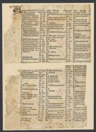Almanach auf das Jahr 1488