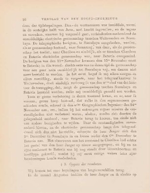 § 5. Opgave der resultaten
