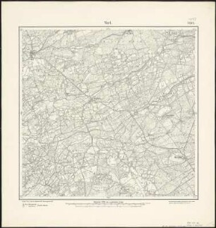 Meßtischblatt 2292 : Verl, 1897 : Verl. - Aufn. 1895. - 1:25000. - [Berlin]: Reichsamt für Landesaufnahme, 1897. - 1 Kt.