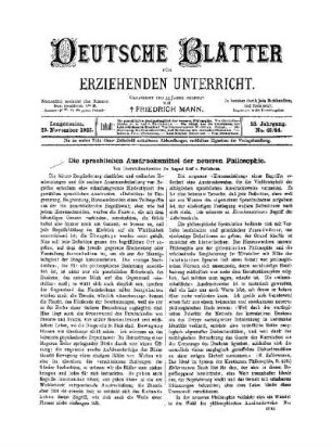 Die sprachlichen Ausdrucksmittel der neueren Philosophie