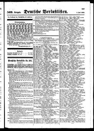 569. Ausgabe. Samstag, 3. Juli 1915