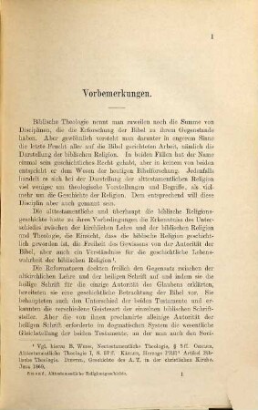 Lehrbuch der alttestamentlichen Religionsgeschichte