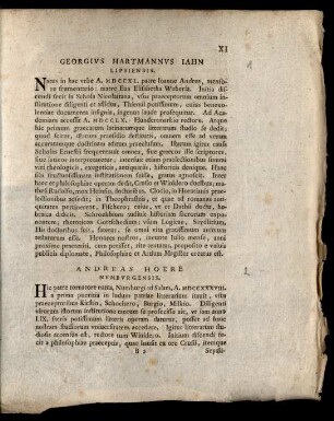Georgius Hartmannus Jahn Lipsiensis.