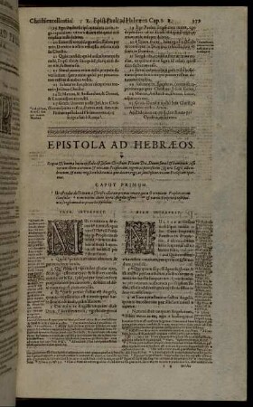 Epistola Ad Hebræos.