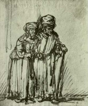Zwei Alte (Bettler)