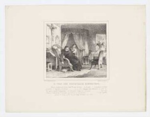 Sterbender Pater, Blatt 6 der Folge "Leben des Valentin"