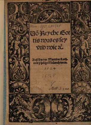 Uo[m] Reyche Gottis was es sey vnd wie [et]c.