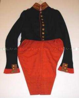 Uniformrock für Offiziere, Garde-Infanterie-Regiment, Preußen