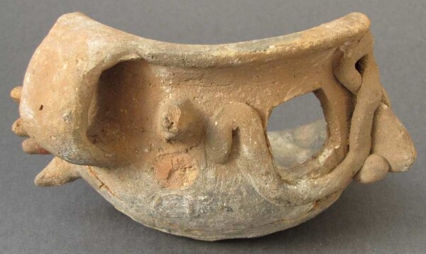 Fragment of a clay vessel