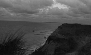 Hiddensee: Blick von der Nordspitze übers Meer, nach Norden