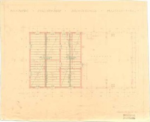 Littmann, Max; Bocksberg; Hofgut, Stallgebäude - Grundriss DG