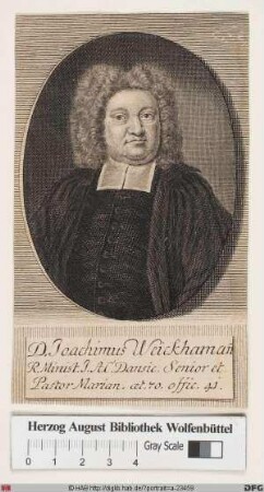 Bildnis Joachim Weickhmann