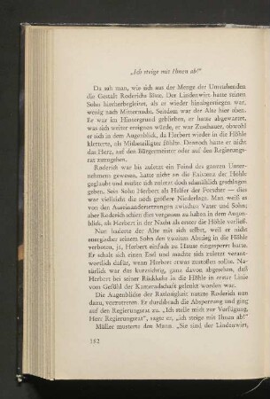 "Ich steige mit Ihnen ab!"