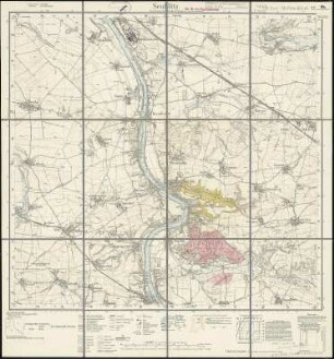 Meßtischblatt 32 : Seußlitz, 1936 : Seußlitz. - Umdr.-Ausg., aufgen. 1903, hrsg. 1906, bericht. 1921, Nachtr. 1929. - 1:25000. - Leipzig, 1936. - 1 Kt.