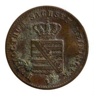 Münze, Pfennig, 1867
