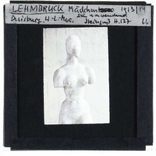 Lehmbruck, Mädchen, sich umwendend