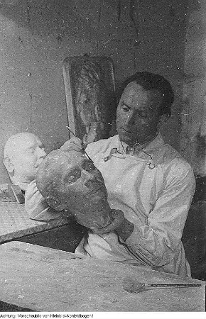 Verschiedene Handwerksberufe, Oktober 1954