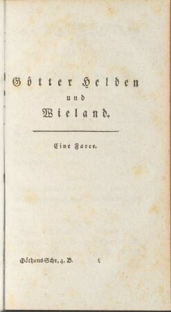 Götter, Helden und Wieland.