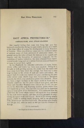 East Africa Protectorate
