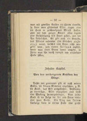 Zehntes Kapitel.
