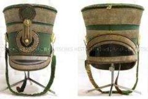 Tschako für Offiziere, Husaren-Regiment König Friedrich Wilhelm III. von Preußen (Nr. 10), Österreich