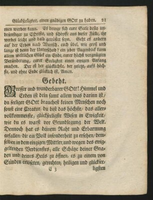 Gebeht.