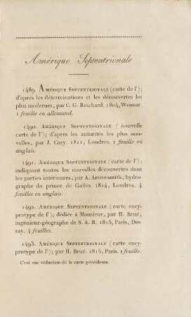 Amérique Septentrionale