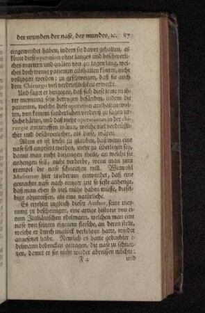 Der 5. Artickel. Von denen kennzeichen der augen-wunden, und was dabey zu vermuthen.
