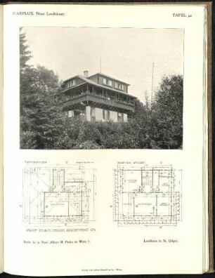 Landhaus in St. Gilgen